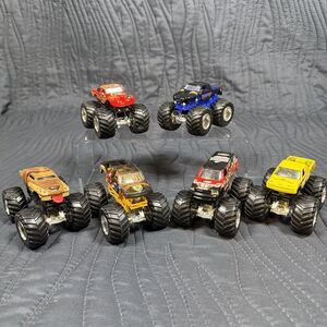 Hot Wheels Monster Jam 1:64 Diecast Monster Truck Lot of 6 Vintage Loose